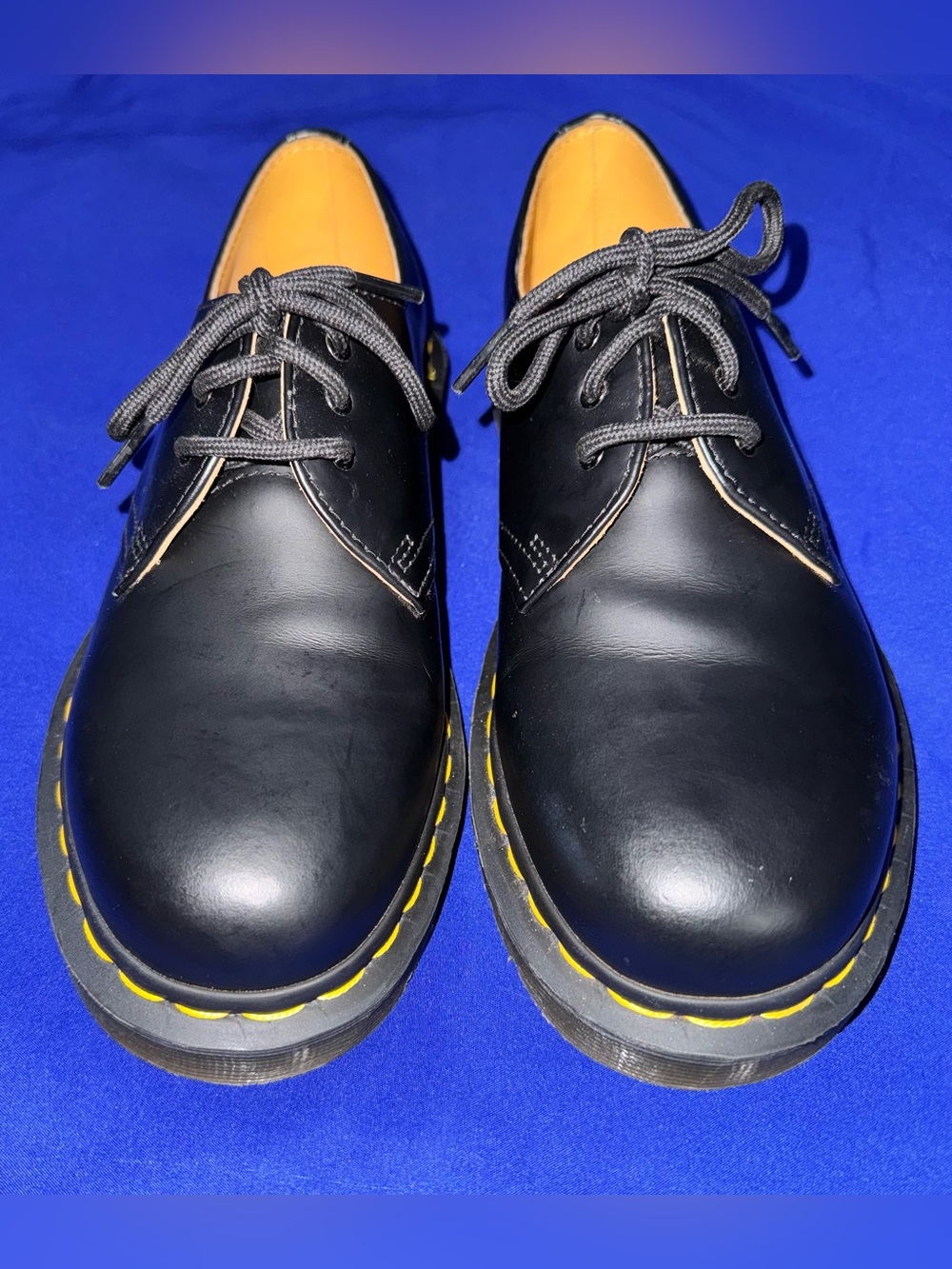 Dr. Martens Black Leather Worn Once Like New Size 7 Men’s 8 Women’s